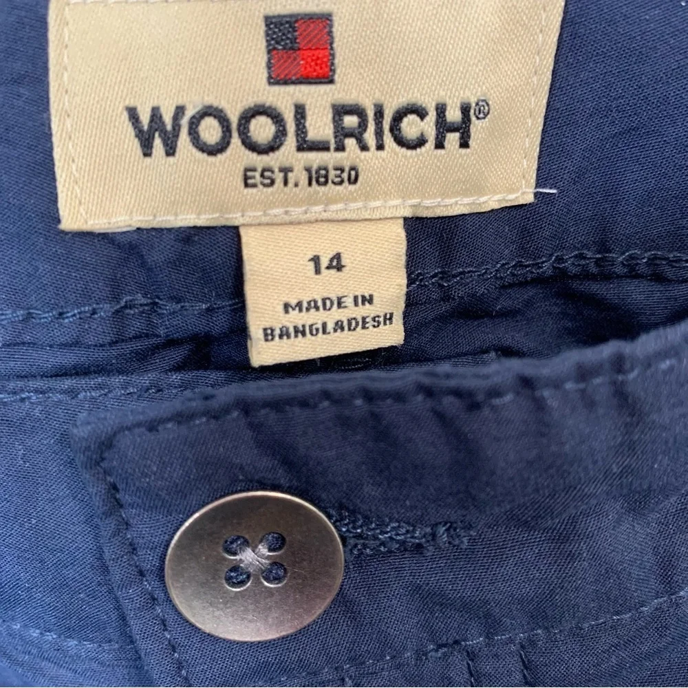 WOOLRICH Cropped Cargo Pants Sz 14